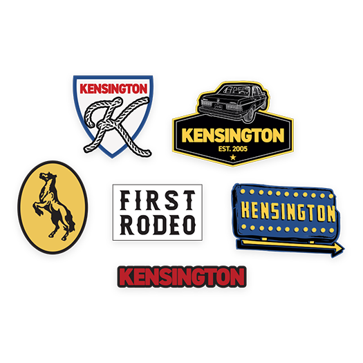 Bumper Stickers - Set of 5